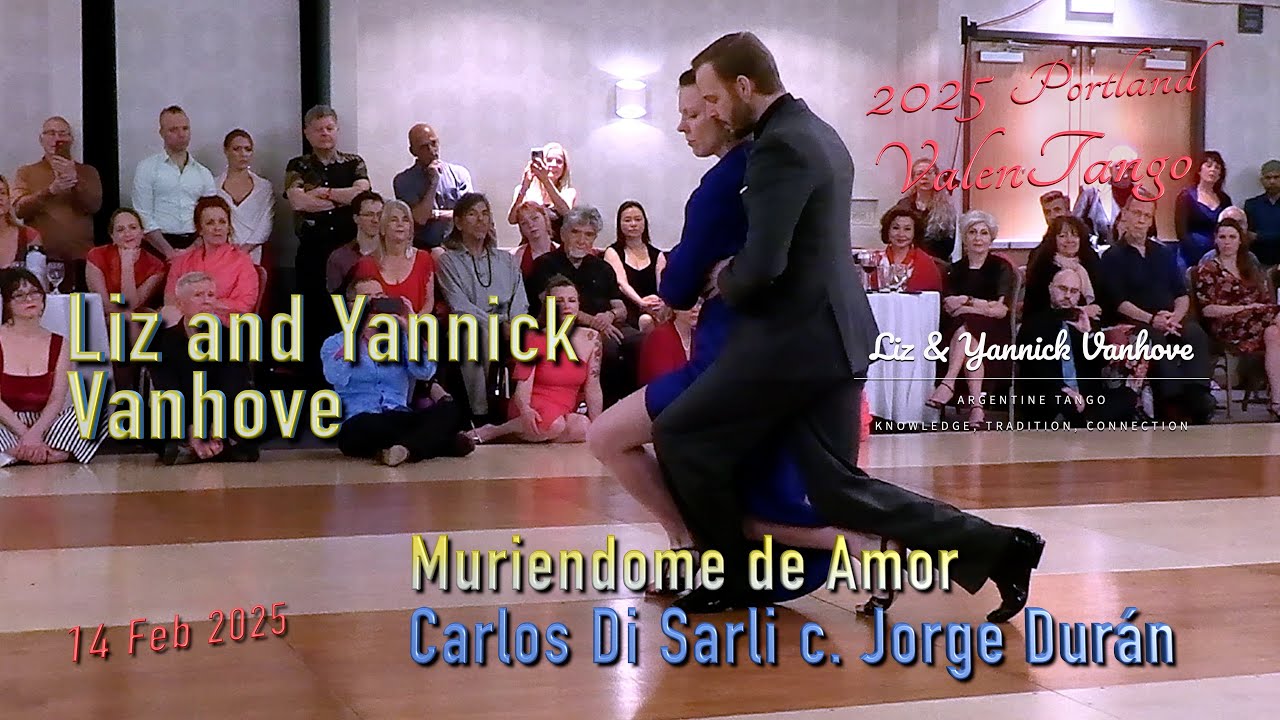 Video thumbnail for Liz and Yannick Vanhove - Muriendome de Amor - Di Sarli c. Durán - ValenTango 2025