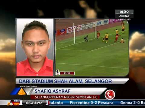 MSL 2013 - SELANGOR 1 -  0 N.SEMBILAN HIGHLIGHT 8.1.13
