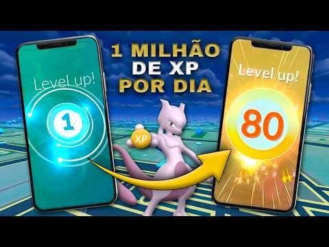 Como Upar MUITO RAPIDO no Pokemon GO - Guia Completo com Melhores Dicas e TRUQUES pra Ganhar XP