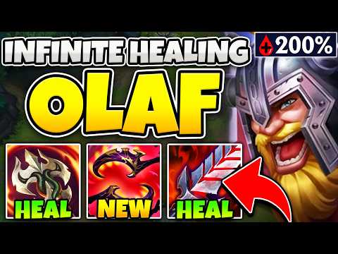 RIOT BROKE OLAF FOR SEASON 16! THIS NEW LIFE-STEAL ITEM IS BROKEN!