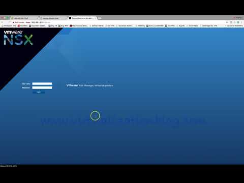Deploying & Configuring VMware NSX Manager 6.4
