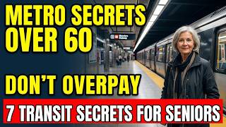 Seniors 60+: 7 Metro Secrets You NEED to Know Before Your Next Ride!