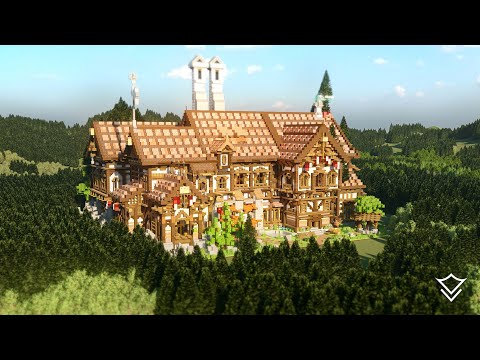 [Minecraft Timelapse] The Ultimate Guild Hall by Varuna | 4K 60 FPS