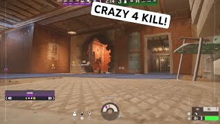 Crazy 4 kill | | r6 siege tracker 