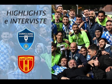 Corigliano vs San Luca (finale Coppa Italia regionale 22dic18) highlights