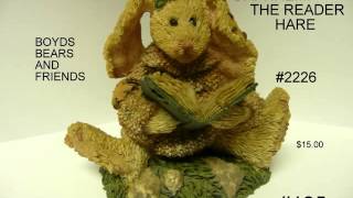 BOYDS BEAR COLLECTIBLE COLLECTION (2)