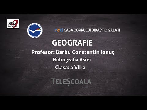 Geografie - Clasa a 7-a -Hidrografia Asiei