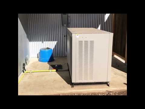 Kohler Propane Generator installation for off grid residence