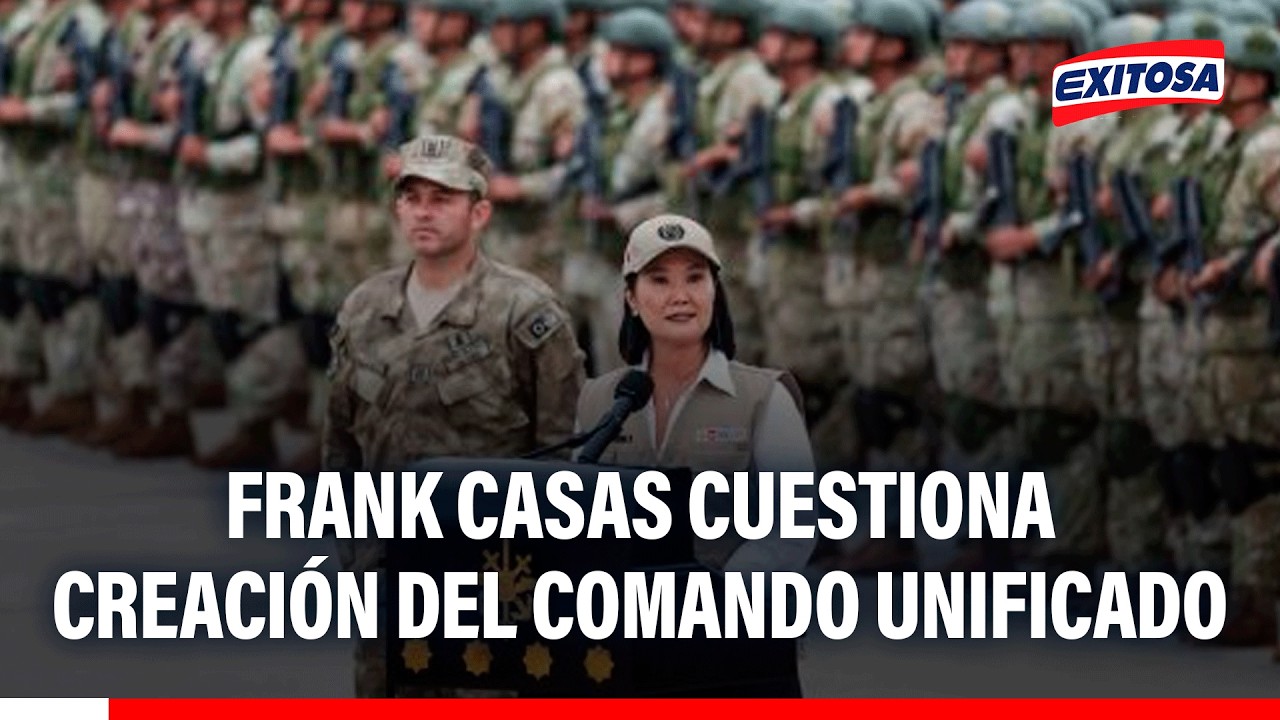 🔴🔵Experto cuestiona creación del Comando Unificado y advierte duplicidad de funciones con el Conasec