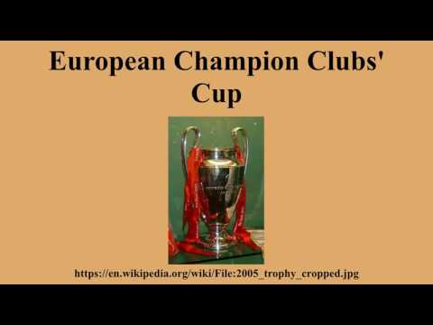 European Champion Clubs' Cup