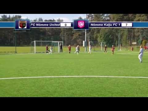 FC Nõmme United - 2:8 - Nõmme Kalju FC (весь матч) | ENMV 2014 - Liiga E2.I - XI voor.