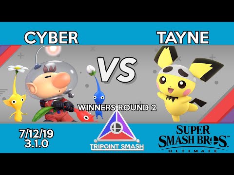 Tripoint Smash 68 - Winners Round 2 - Cyber(Olimar) Vs. Tayne(Pichu)