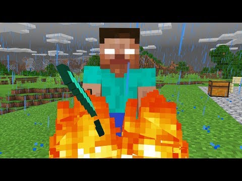 Herobrine CURSED my MINECRAFT PE WORLD!