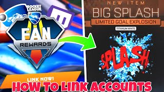 HOW TO LINK ROCKET LEAGUE ACCOUNT TO TWITCH | ROCKET LEAGUE TWITCH DROPS