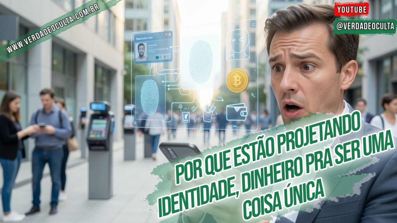 Por que estão projetando identidade, dinheiro pra ser uma coisa única