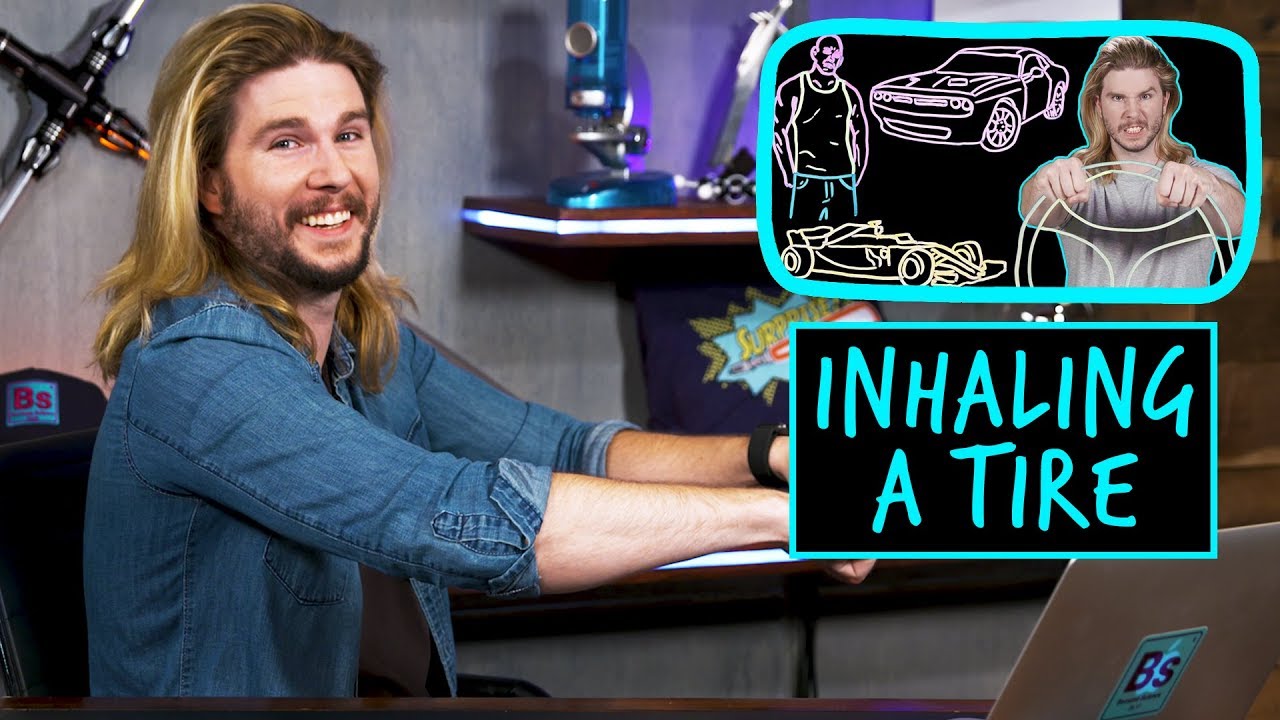 Inhaling an Entire Tire | Because Science Footnotes