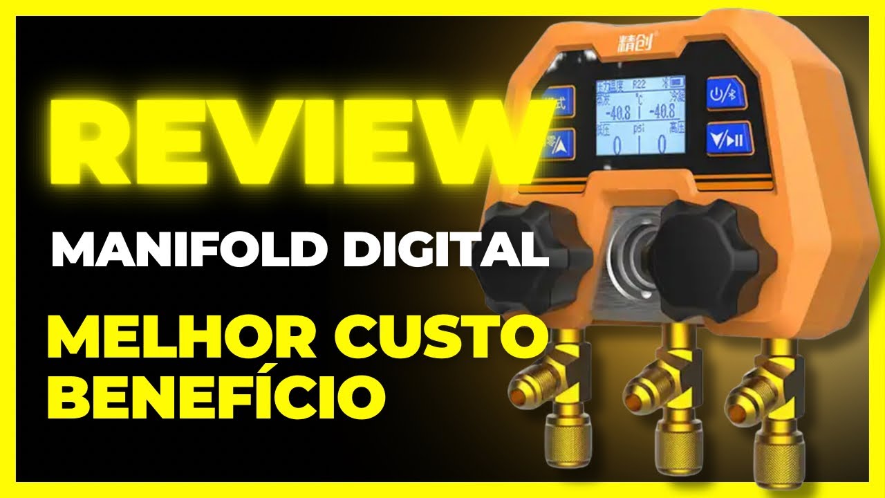 Manifold digital para ar condicionado: Melhor custo benefício do Brasil