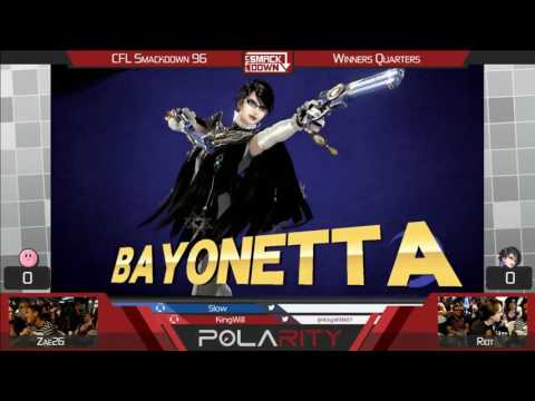 CFL Smackdown 96 WiiU - Riot (Bayonetta) vs Zae26 (Kirby, Rosalina) - Winners Quarters