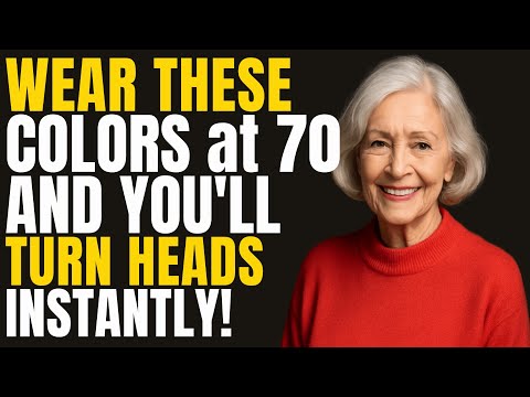 Wear These Colors at 70 and You'll Turn Heads – Instantly!