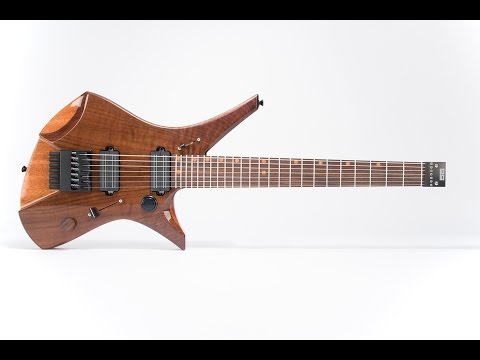 Downes Guitars Model 101H - Black headless 6-string image 7