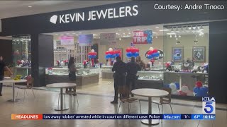 West Covina jewelry store targeted in smash-and-grab