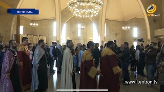 44-օրյա պատերազմի մասնակիցների, զոհված, վիրավորված հայորդիների զավակները մկրտվել են