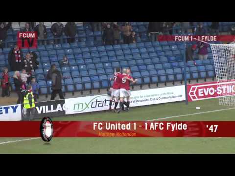 FCUM v AFC Fylde - Goals