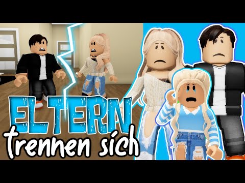 My PARENTS are SPLITTING UP ❌ in BROOKHAVEN 😭 Roblox Roleplay Story RP GERMAN
