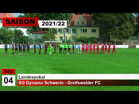 Landespokal SG Dynamo Schwerin - Greifswalder FC (Highlights)
