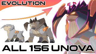 All 1025 Pokémon In-Progress Evolutions & Gigantamax Part 38: All 156 Gen 5 Unova | Max S