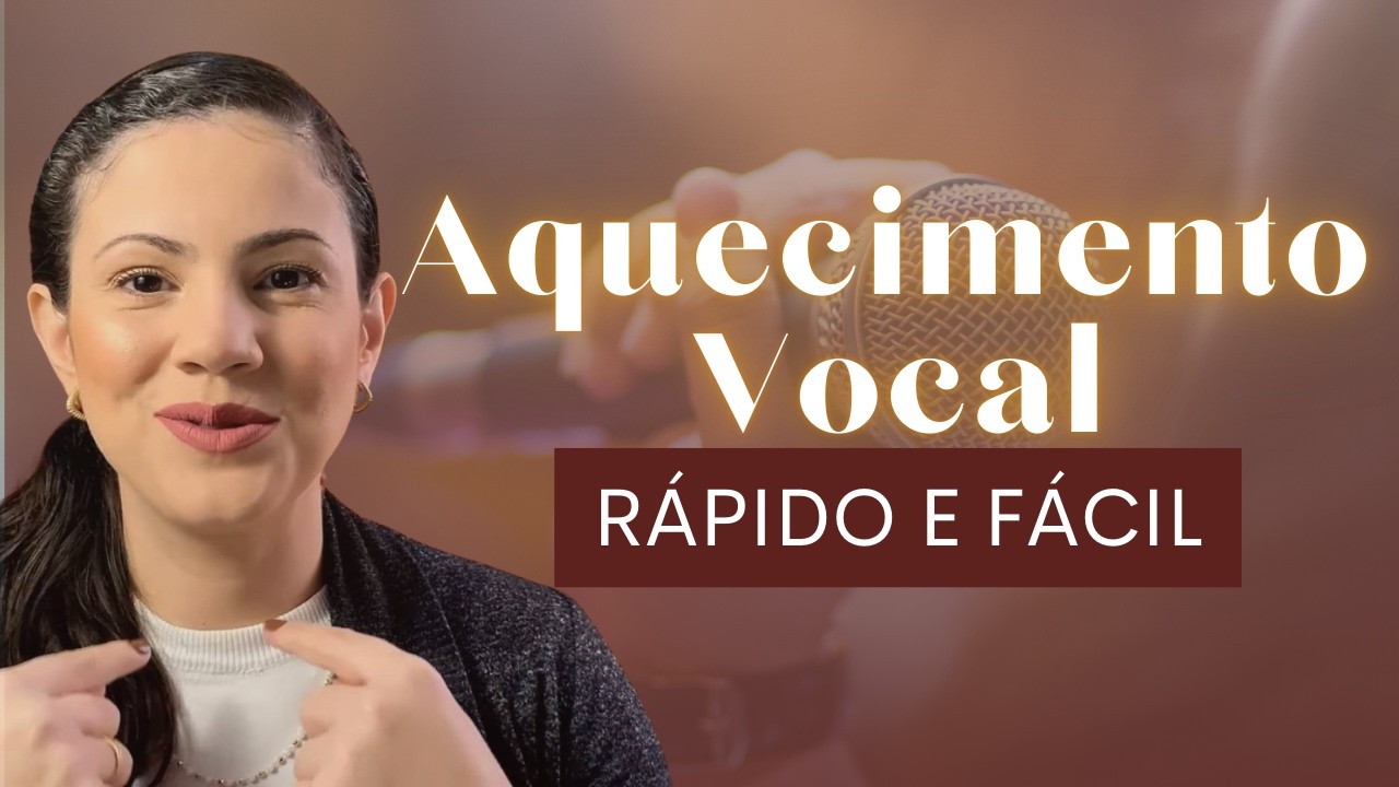 Faça esse AQUECIMENTO VOCAL e prepare a sua voz para CANTAR BEM
