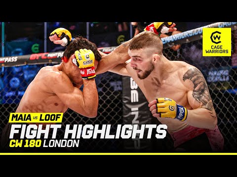 THE PEOPLE'S MAIN EVENT 🔥 | Weslley Maia vs. Alexander Loof | CW 180 London Fight Highlights