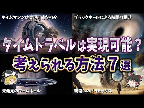 タイムトラベルは可能ですか?研究者は2つの可能性を信じています