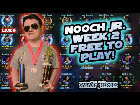NOOCH JR is Back!!!  Week 2 Free to Play in SWGOH!