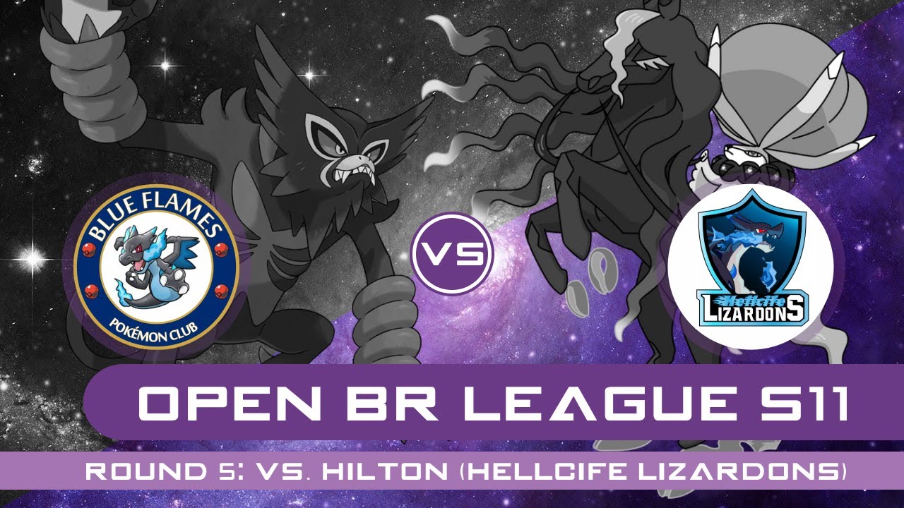 OPEN BR LEAGUE 11 - Round 5 Vs: Hilton (Hellcife Lizardons) | Liga Draft Pokémon