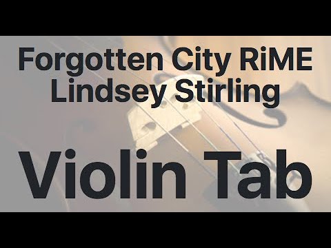 Learn Forgotten City RiME Lindsey Stirling on Violin - How to Play Tutorial