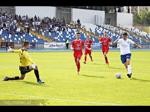 2 liga piłki nożnej: Stal Mielec - Wisła Puławy 4:0 SKRÓT