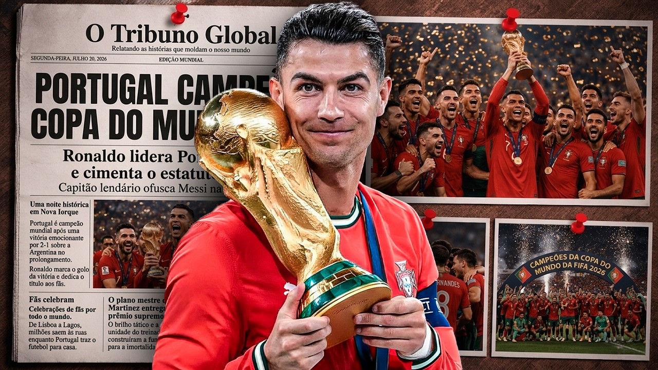 E SE O CRISTIANO RONALDO GANHAR A COPA DO MUNDO DE 2026?