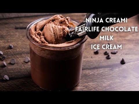 Ninja Creami Fairlife Chocolate Milk Ice Cream – High Protein & Ultra Creamy!