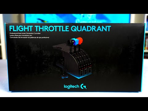 Logitech Pro Flight Throttle Quadrant Vairalazdė video