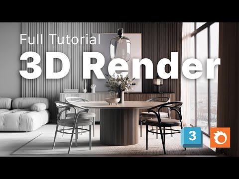 Interior Visualization From Start To Finish l 3ds Max + Corona
