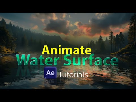 How to Animate Water in After Effects | Fractal Noise & Displacement Map Tutorial