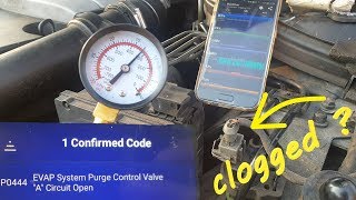 Mercedes w203 Evaporative Emission Control System Leak Diagnose p0444 p0442 EVAP Purge Solenoid C200