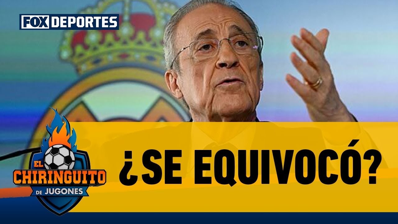 😉 "NO HA HABLADO DESDE LO INSTITUCIONAL" | ¿Se equivoca Florentino Pérez? | El Chiringuito
