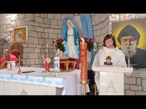 Charbel TV-Transmisja Mszy Świętej-Uroczystość Zesłania Ducha Świętego, Florencja 23.05.2021