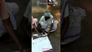 How To Clean Big Sole Fish — Santhali Grandmothers
