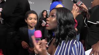 Ethan Hutchison didn't spill any secrets at the Queen Sugar Season Finale video
