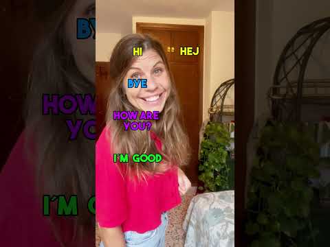 THE 4 First Swedish words to learn