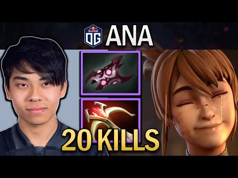 OG.ANA SMURF MARCI WITH DAEDALUS-ARMLET & 20 KILLS - DOTA 2 GAMEPLAY