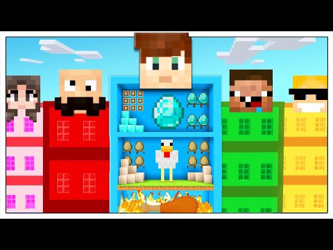 COSTRUIAMO LA CASA DI LUCA NELLA CITTÁ DEGLI YOUTUBERS! - Minecraft ITA